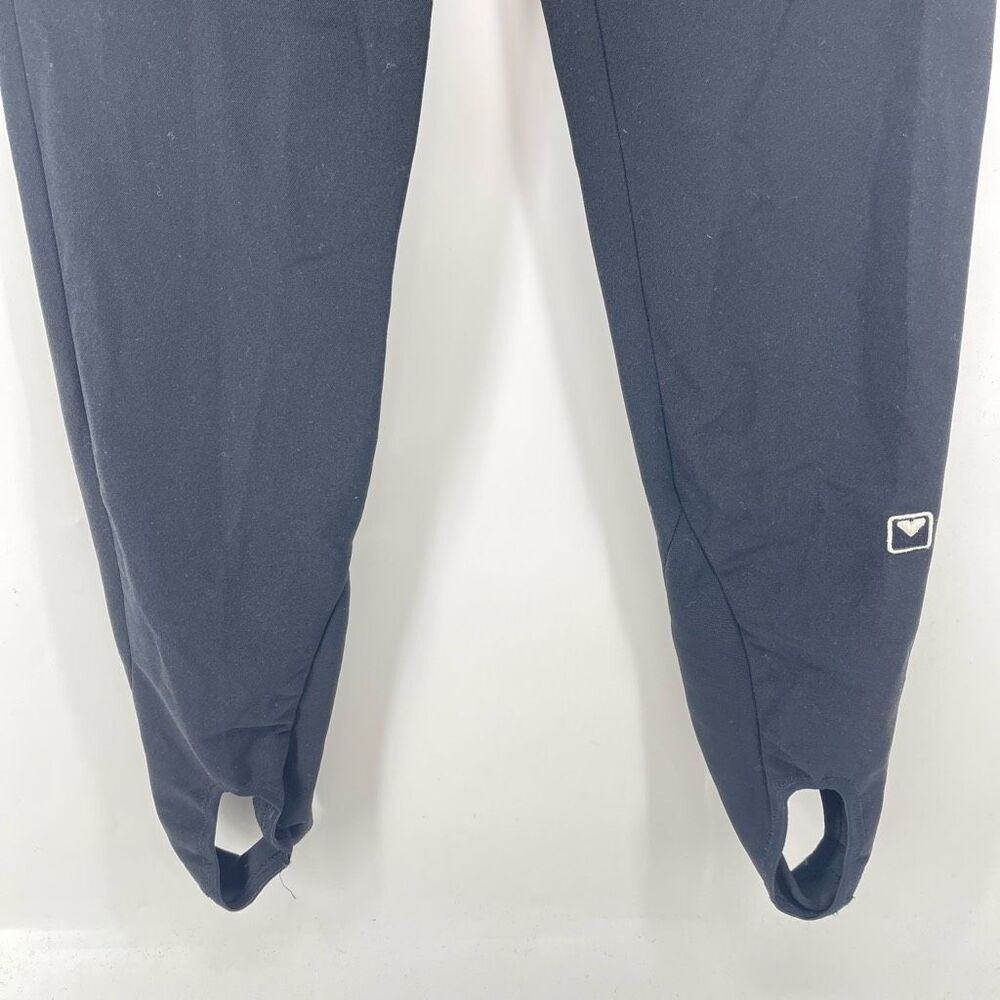 Vintage Obermeyer Womens Stirrups Ski Pants Snow Wool Blend Stretch Black 6 6L - Picture 12 of 14